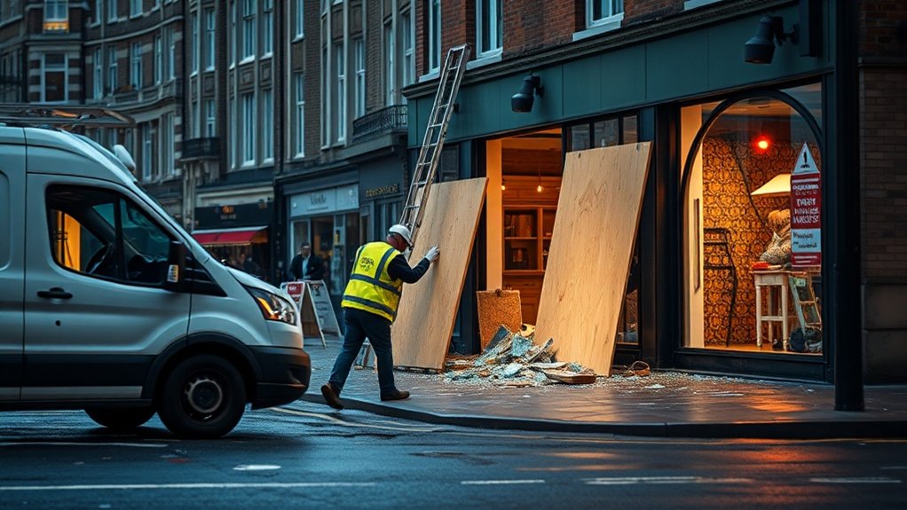 Boarding Up Service Islington