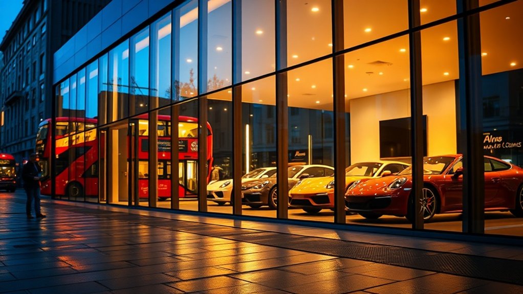 Car Showroom Glazing Islington