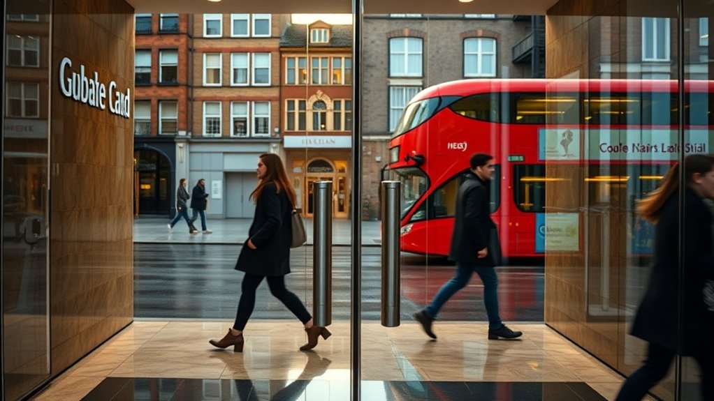 Glass Doors Angel