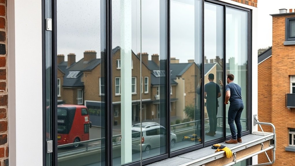 Polycarbonate to Glass Conversion Islington