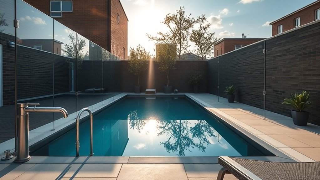 Pool Glass Fencing Islington