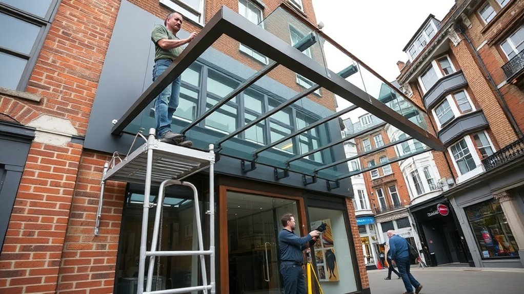Shopfront Canopy Islington